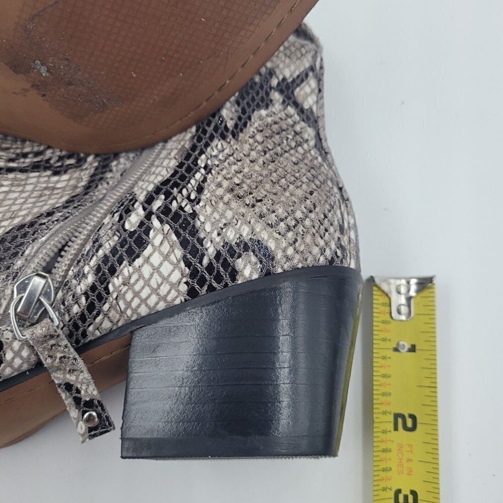 NEW Linea Paolo Python Snake Print Leather Pointe… - image 11